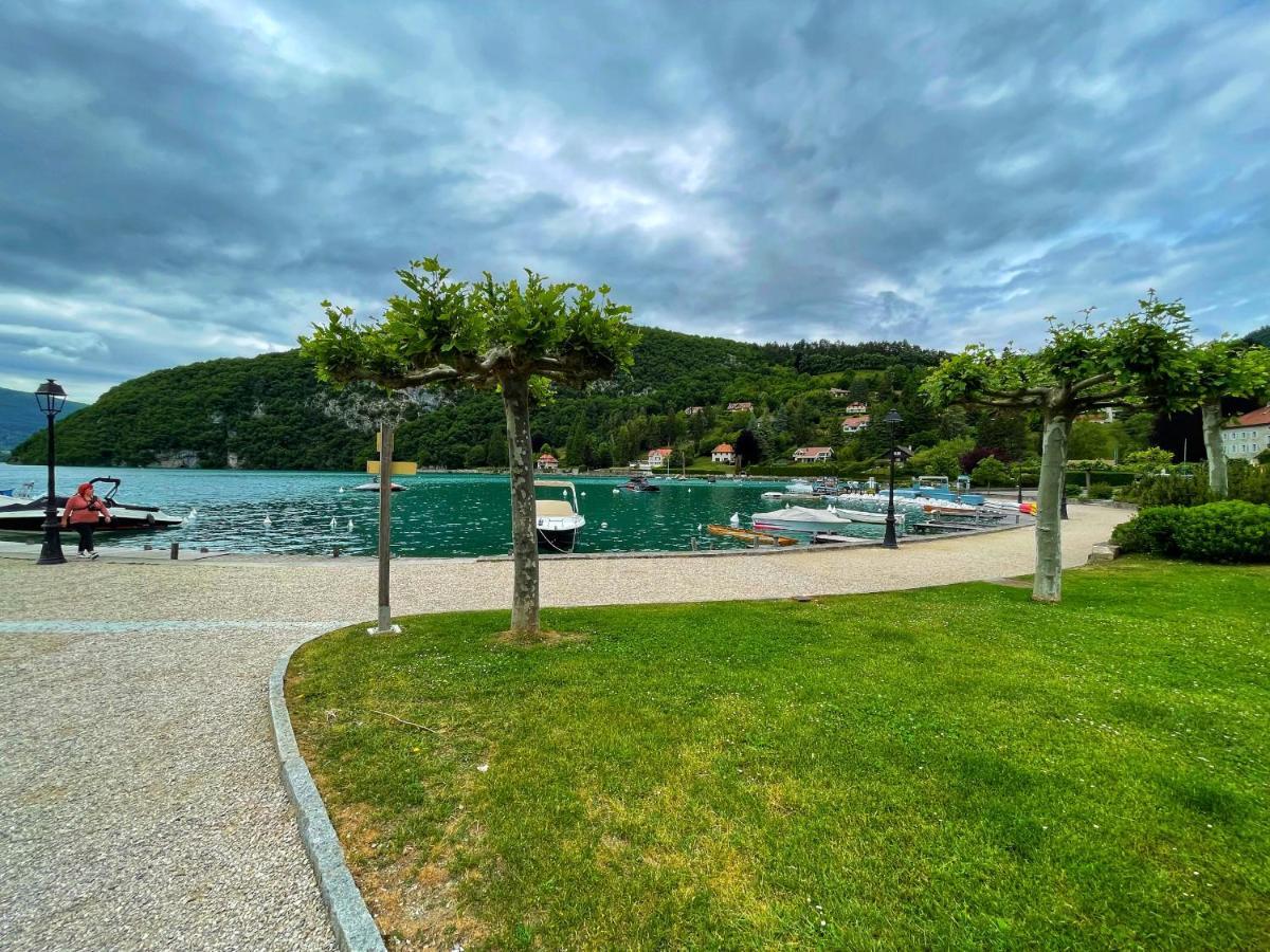 Reflet Bleu Du Lac D'Annecy 3 Etoiles - Face Au Lac, Parking Gratuit, Paddle Board ドゥサール エクステリア 写真