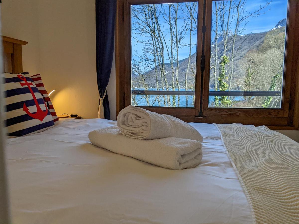 Reflet Bleu Du Lac D'Annecy 3 Etoiles - Face Au Lac, Parking Gratuit, Paddle Board ドゥサール エクステリア 写真