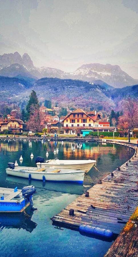 Reflet Bleu Du Lac D'Annecy 3 Etoiles - Face Au Lac, Parking Gratuit, Paddle Board ドゥサール エクステリア 写真