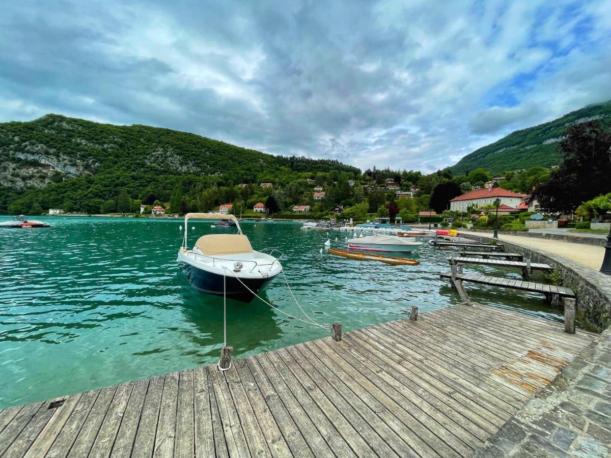 Reflet Bleu Du Lac D'Annecy 3 Etoiles - Face Au Lac, Parking Gratuit, Paddle Board ドゥサール エクステリア 写真