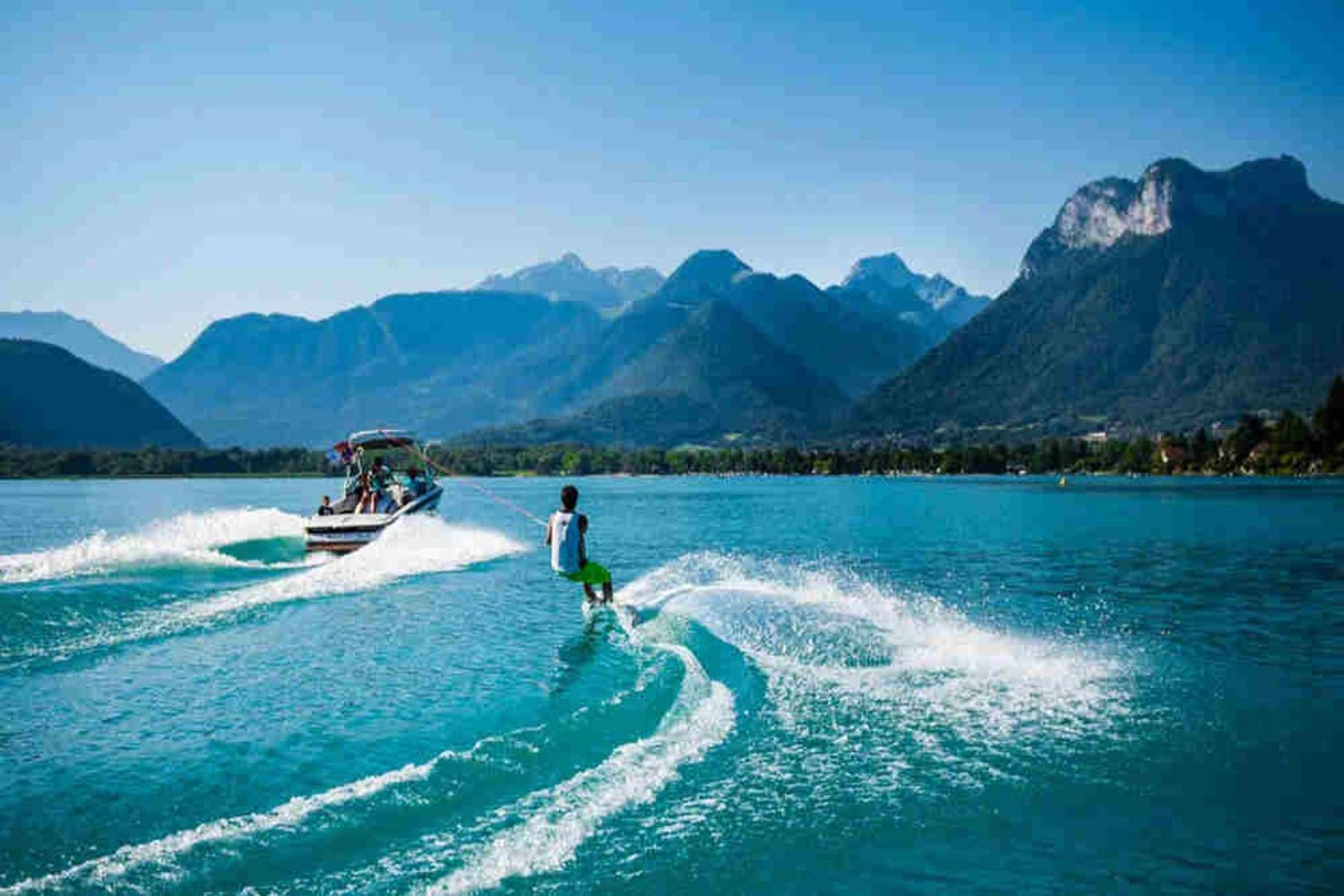Reflet Bleu Du Lac D'Annecy 3 Etoiles - Face Au Lac, Parking Gratuit, Paddle Board ドゥサール エクステリア 写真